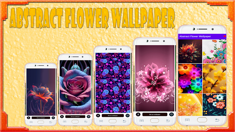 Abstract Flower Wallpaper - 1.04 - (Android)