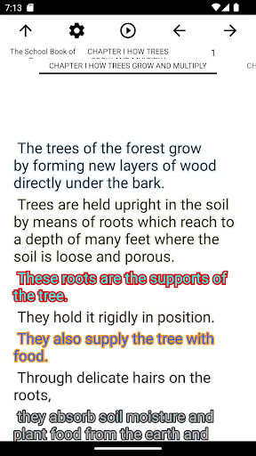 zBook: Book of Forestry Screen 3