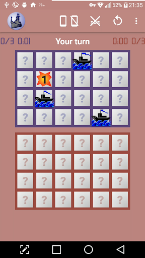 Android application Advanced Battleship screenshort