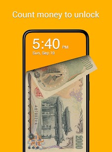 تحميل تطبيق money lock screen خلفية الاموال 4