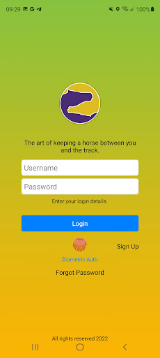 Android application EquiAuctions screenshort