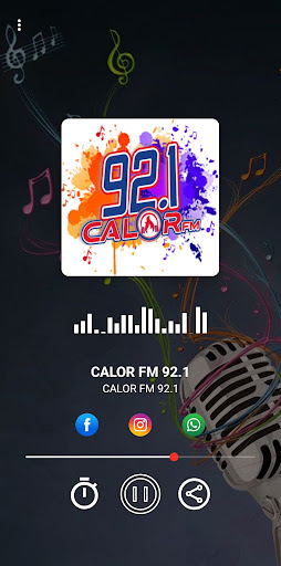 Android application CALOR FM 92.1 screenshort