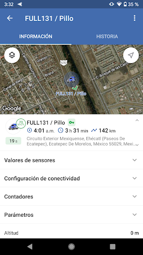 Mappit Telematics Screen 2