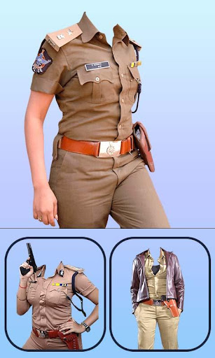 Women Police Photo Suit Screen 3