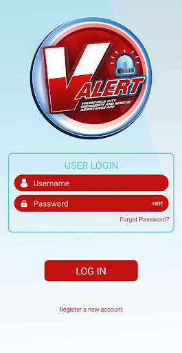 V-Alert Button Screen 2