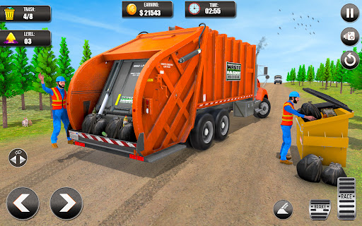 Garbage Truck Driving Game 3D Screen 2