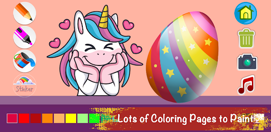 Easter Egg Coloring Book | Eas