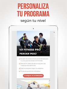 Captura 14 101 Fitness - Coach deportivo  android