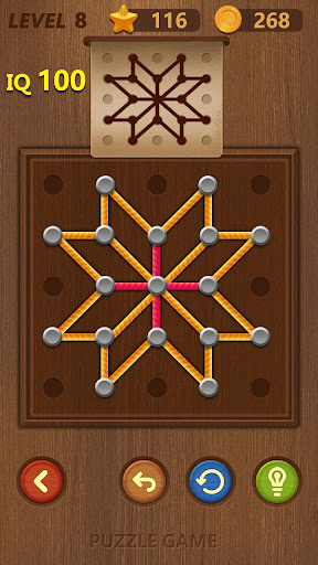 Line puzzle-Logical Practice Screen 3