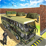 Army Bus Driver Transport Soldiers icon