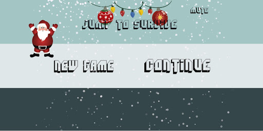 Android application Jump to Survive santa Escape screenshort