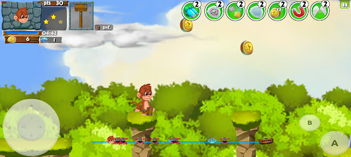 Android application World Monkey Aventure screenshort