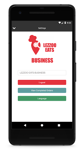 Screenshot of Lezzoo Business