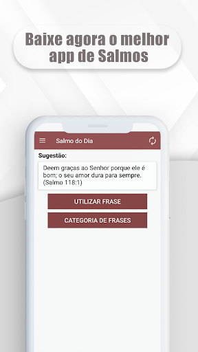 Salmo do Dia App Screen 2