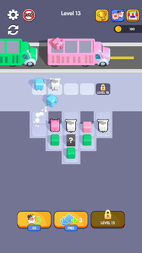 Android application Animals Color Jam:Sort Order screenshort