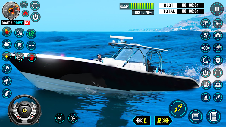 Ship Simulator Police Boat 3D - 1.2 - (Android)
