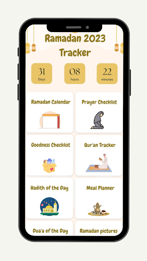 Ramadan 2023 Tracker Screenshot