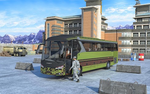 Army Coach Bus Simulator Game v1.7 MOD APK (Unlimited Money/Unlocked) Free For Android 2