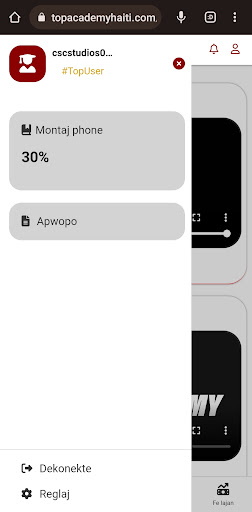 Top Academy Screen 2