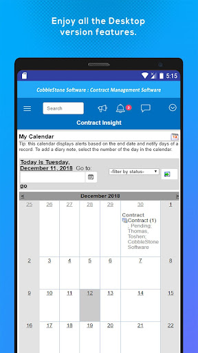 CobbleStone Contract Software Screen 3