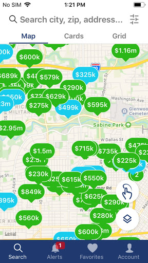 Android application Houston Properties screenshort