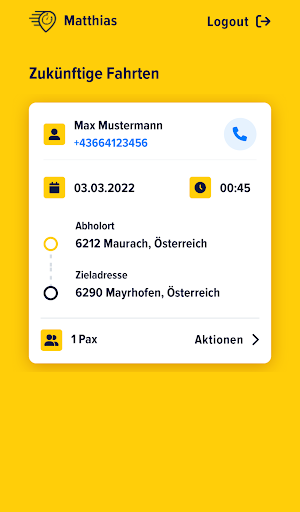 TAXISY Driver App Screen 2