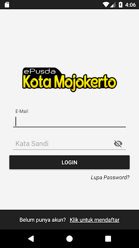 Android application ePusda Kota Mojokerto screenshort