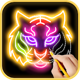 Learn to draw Glow Zoo icon