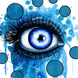 Beautiful Eyes : Look at me Live wallpaper free icon