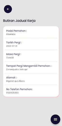 MyJAS Pemandu Screen 3