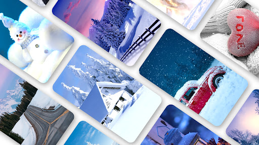 Android application Winter Wallpaper 2024 screenshort