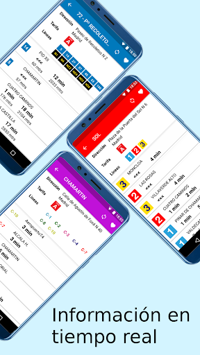 Android application Mi Transporte Madrid screenshort