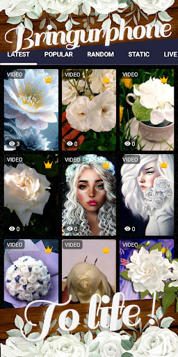 white rose wallpaper Screen 2