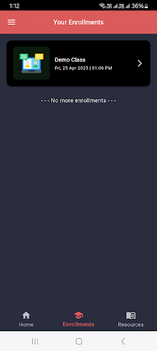 App screenshot