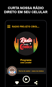 Rádio Projeto Criolice