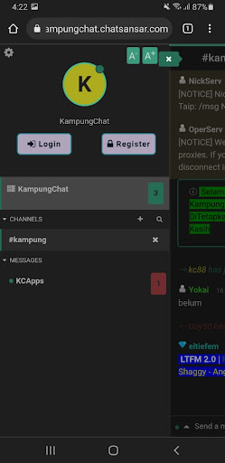 Kampung Chat Screen 2