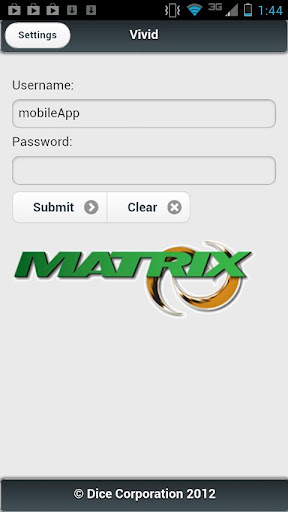 Matrix Mobile Vivid Screenshot