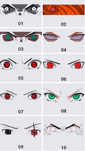 How to draw Sharingan eyes Unknown