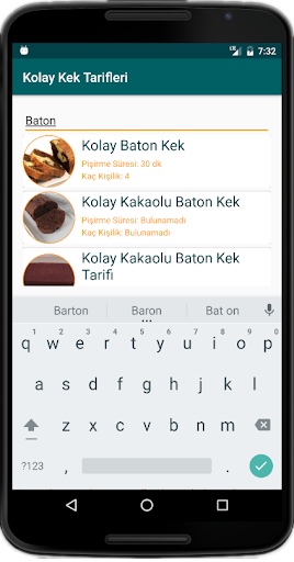 İnternetsiz Kek Tarifleri Screenshot 2 - AppWisp.com