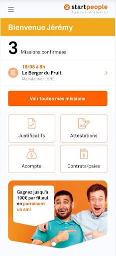Android application StartApp screenshort