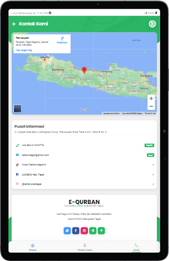 E-Qurban  LAZISNU Kab. Tegal