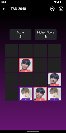 TAN 2048 Game Screen 3