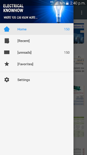 Android application Electrical Knowhow screenshort