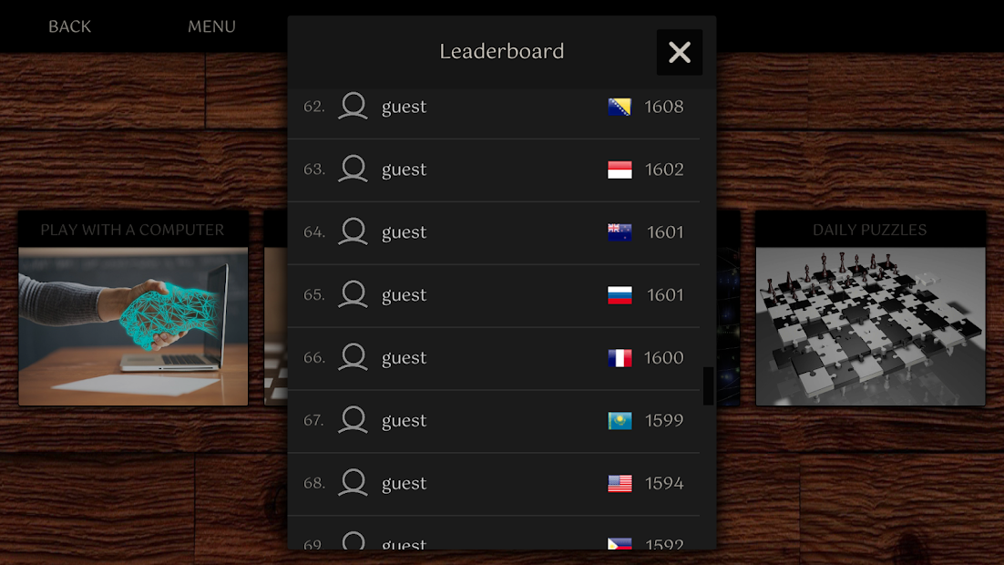 Captura de Pantalla 13 Chess - Play with friends & online for free android