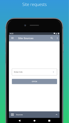 Android application REST requests screenshort