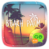 (FREE) GO SMS BEACH PALM THEME icon