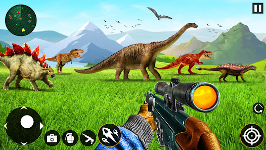 Wild Dinosaur Hunting Dino Sim  screenshots 1