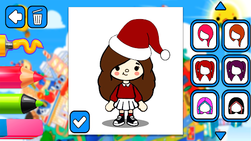 Toca Boca Christmas Dress Up