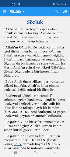 Temel Türkçe İncil Screen 3