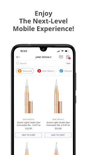 Total Beauty Experience Screen 2